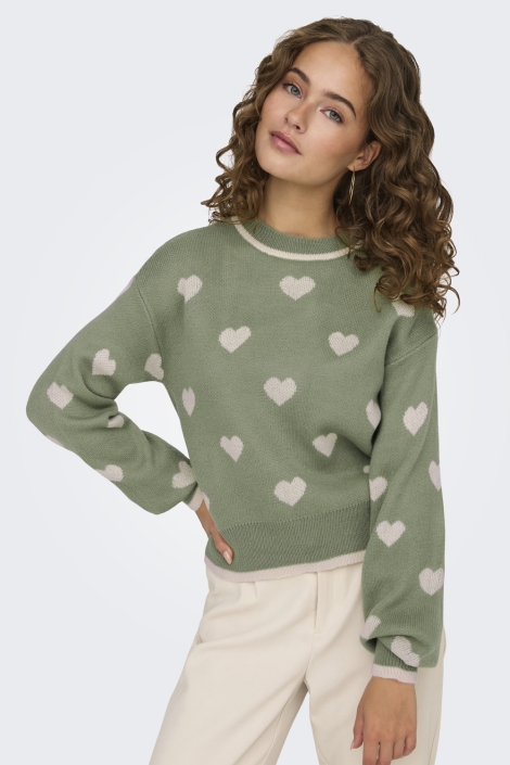 Jacqueline de Yong jdyromance l/s jacq. pullover knt n