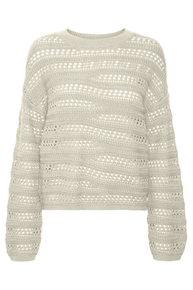 VMLILJA LS O-NECK PULLOVER GA 10321472 Birch