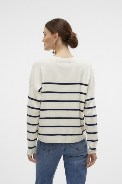 Vero Moda vmaria bonjour ls o-neck pullover g