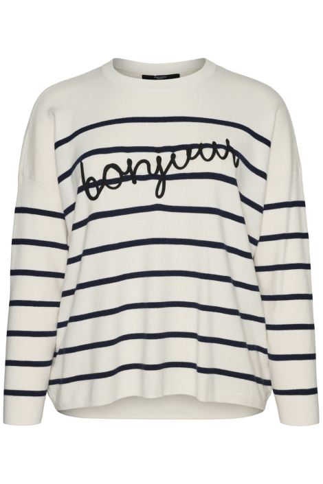 Vero Moda vmaria bonjour ls o-neck pullover g