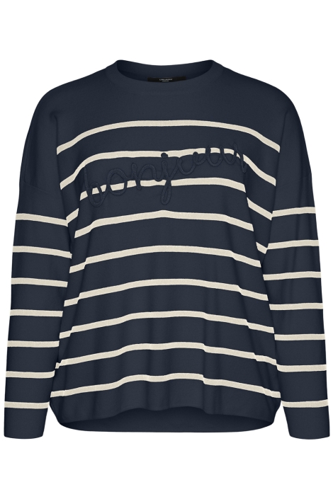 Vero Moda vmaria bonjour ls o-neck pullover g