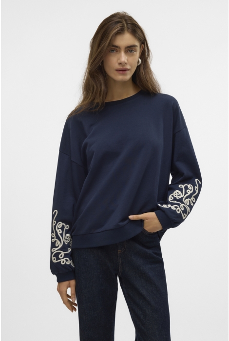 Vero Moda vmvelo l/s sweat jrs btq ga