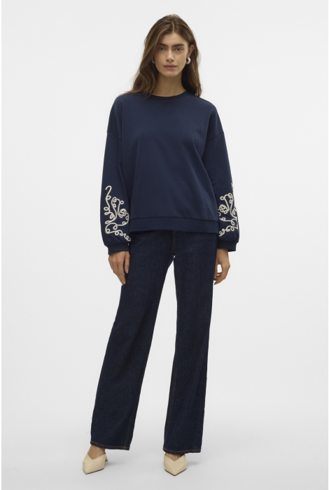 Vero Moda vmvelo l/s sweat jrs btq ga