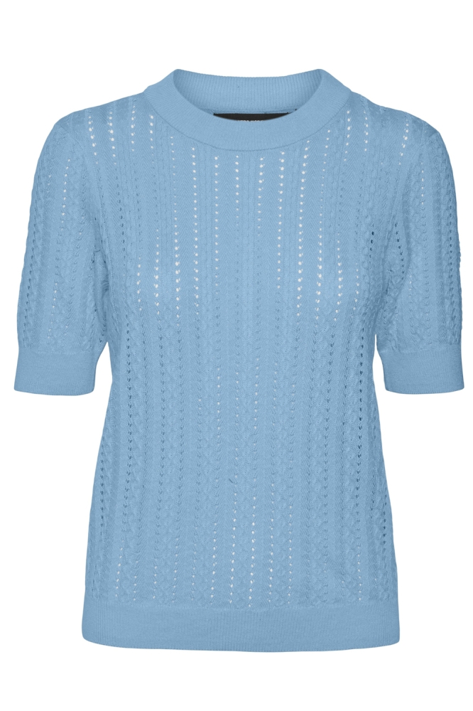 VMMORENA 2/4 O-NECK PULLOVER GA BOO 10321893 Airy Blue