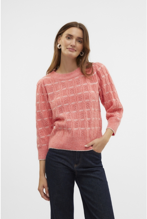 Vero Moda vmnewleonor 3/4 o-neck pullover ga