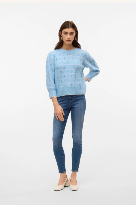 Vero Moda vmnewleonor 3/4 o-neck pullover ga