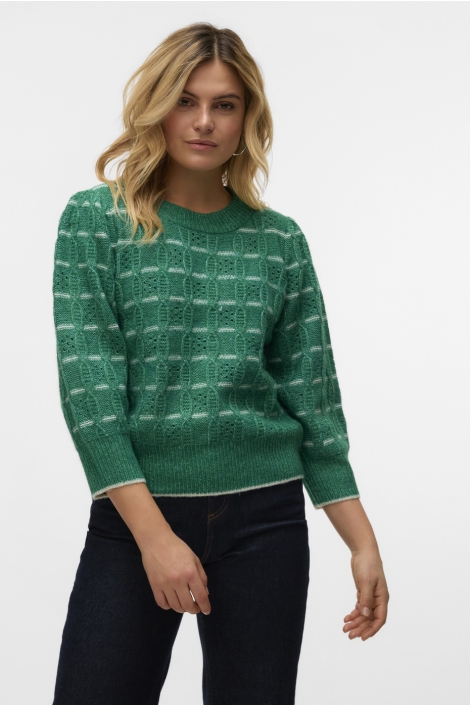 Vero Moda vmnewleonor 3/4 o-neck pullover ga