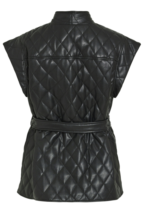 Vila vielbara s/l quilted coated vest