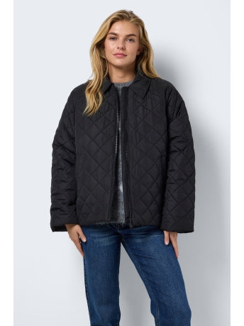 Noisy may Jas NMGILLY QUILTED JACKET FWD DD 27032713 Black/W/O NM LOG