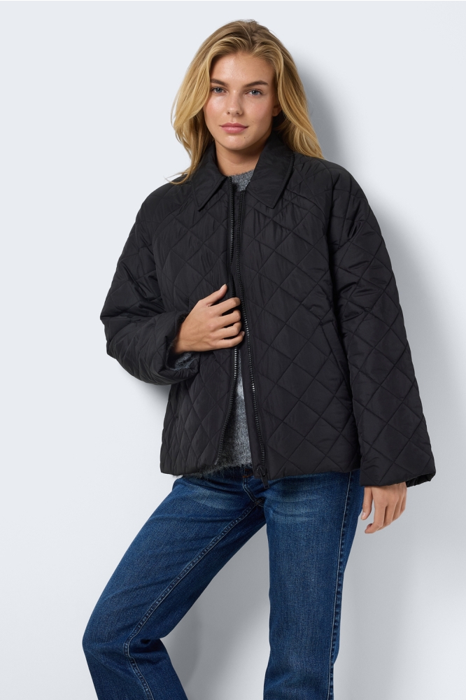 NMGILLY QUILTED JACKET FWD DD 27032713 Black/W/O NM LOG