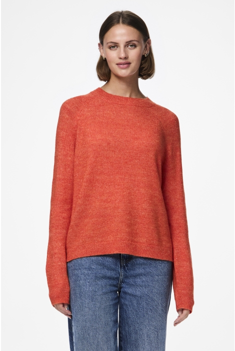 Pieces pcjuliana ls o-neck knit noos bc