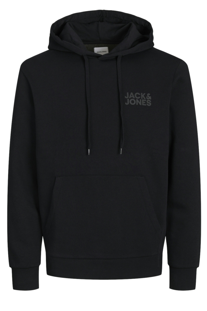 JJECORP LOGO SWEAT HOOD NOOS 12152840 BLACK/SMALL PRINT