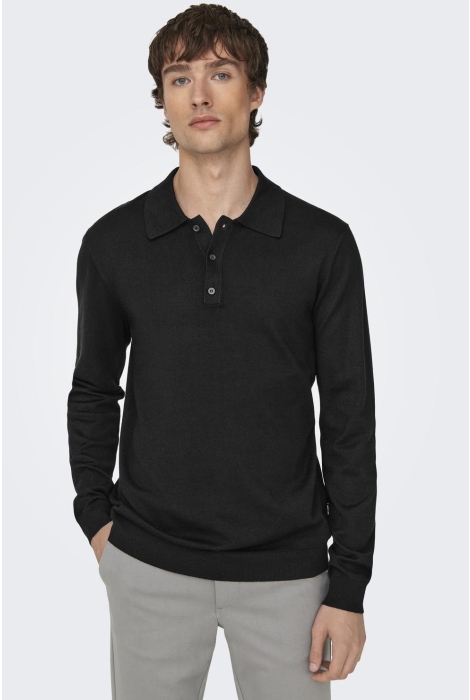 Only & Sons onswyler life reg 14 ls polo knit n