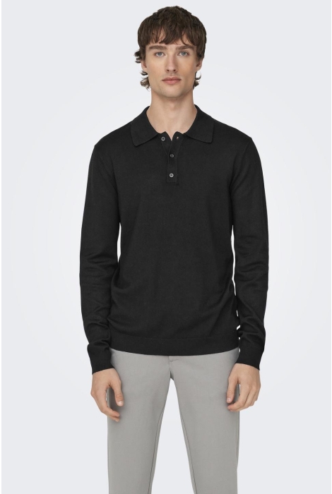 Only & Sons onswyler life reg 14 ls polo knit n