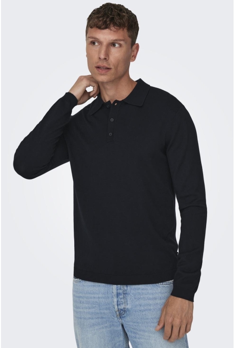 Only & Sons onswyler life reg 14 ls polo knit n