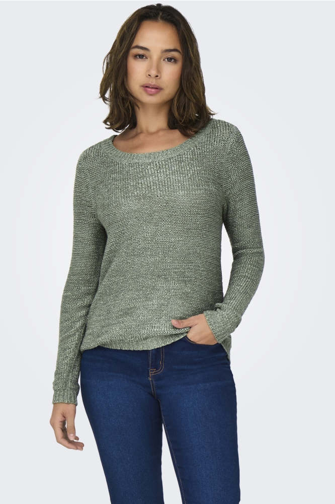 ONLGEENA XO L/S PULLOVER KNT NOOS 15113356 SEA SPRAY