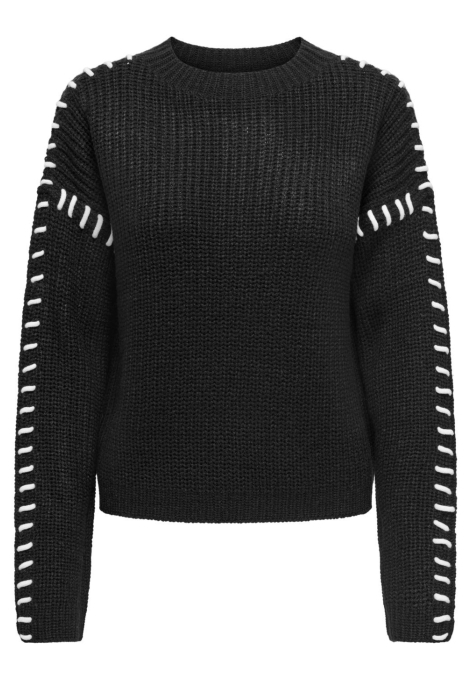 Jacqueline de Yong jdyrosella l/s stitch pullover knt