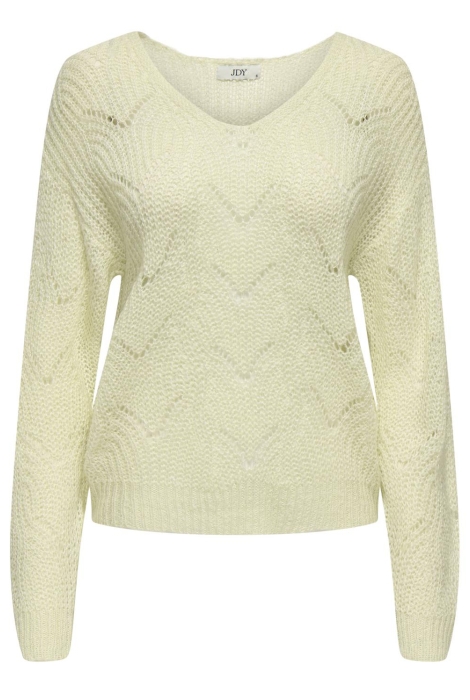 Jacqueline de Yong jdybadut l/s v-neck struc glitt pul