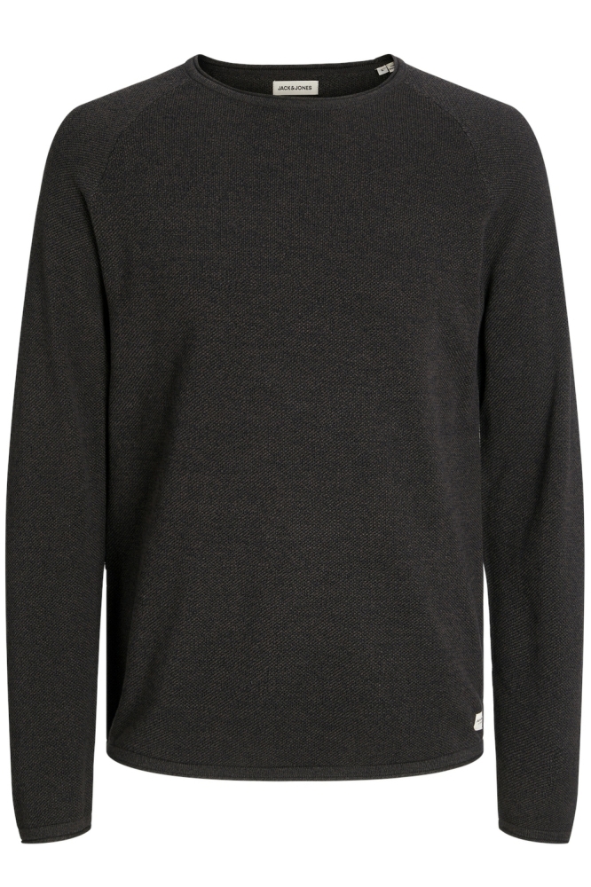 JJEHILL KNIT CREW NECK NOOS 12157321 MULCH/TWIST