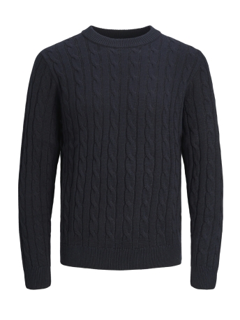 Jack & Jones Trui JJEROSS KNIT CREW NECK SN 12257479 NAVY BLAZER