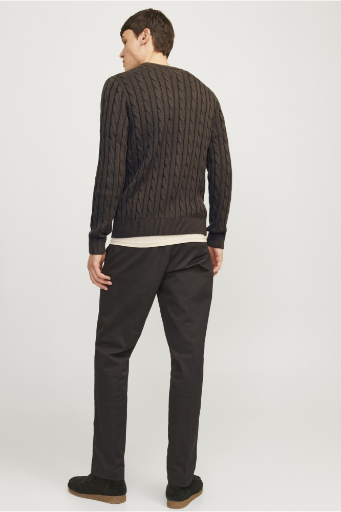 JJEROSS KNIT CREW NECK SN 12257479 MULCH