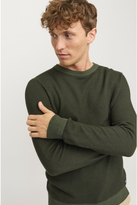 Jack & Jones jjeglobe knit crew neck noos