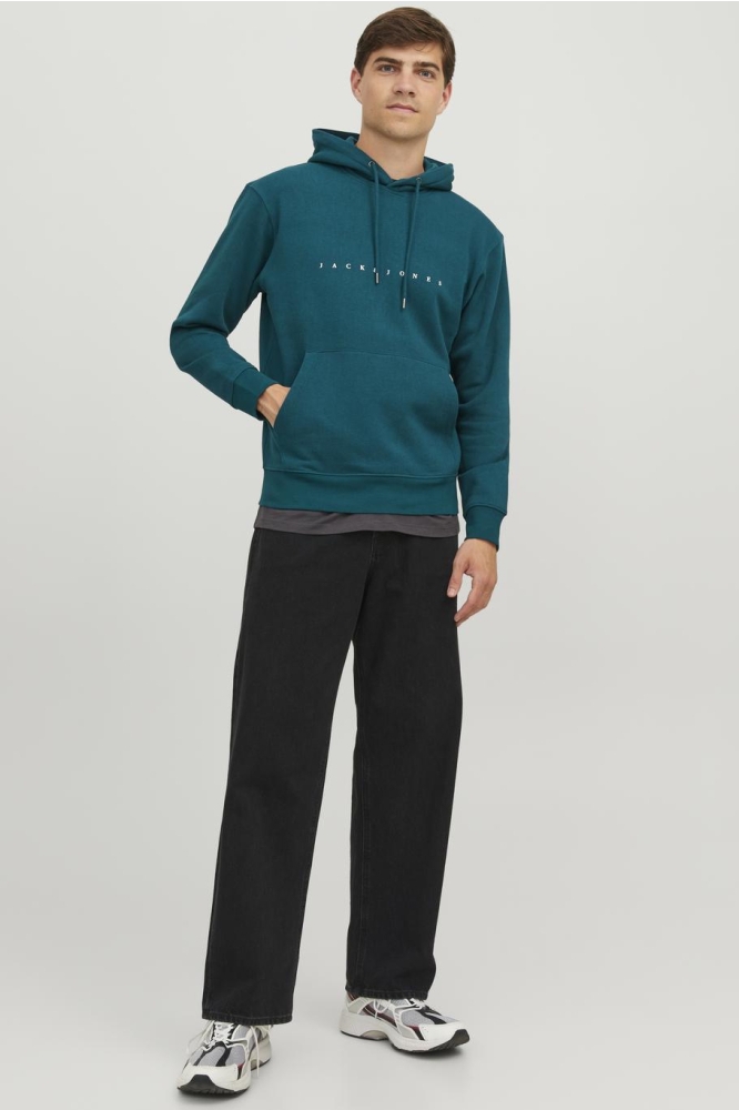 JJESTAR JJ SWEAT HOOD NOOS 12233972 DEEP TEAL