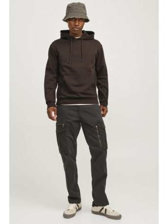 Jack & Jones Trui JJEBRADLEY SWEAT HOOD NOOS 12249340 MULCH