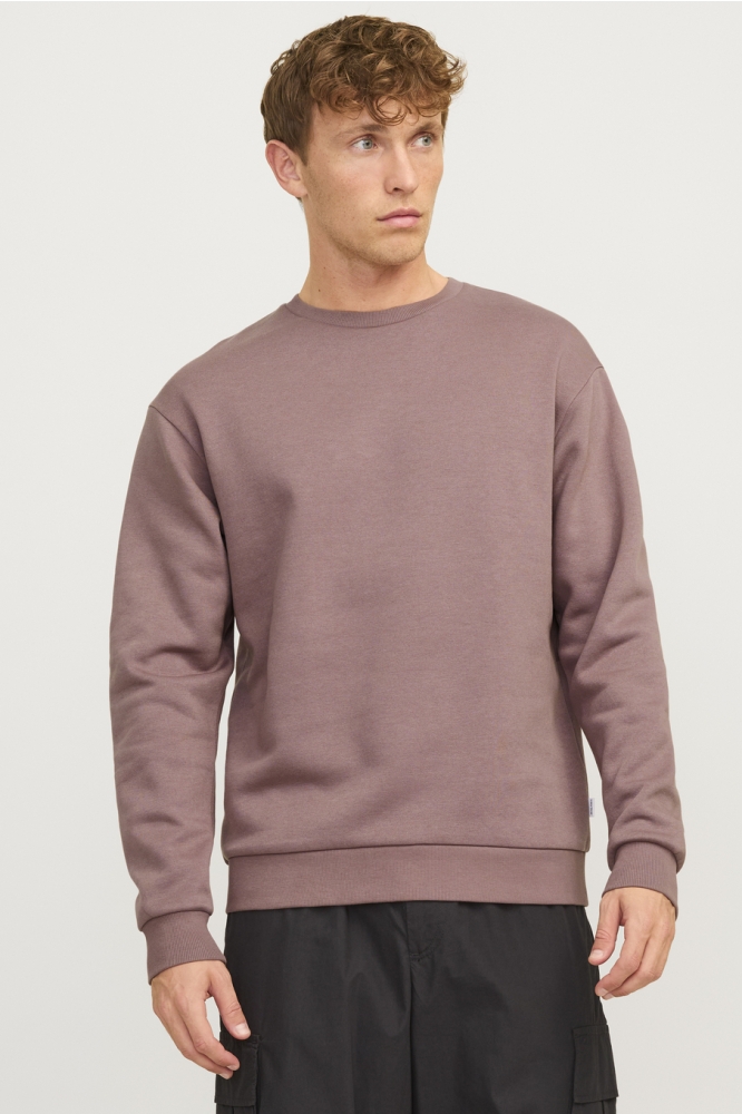 JJEBRADLEY SWEAT CREW NOOS 12249341 Twilight Mauve