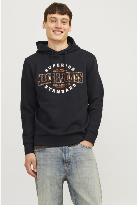 Jack & Jones jjelogo sweat hood 2 col 24/25 noos