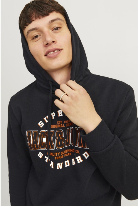 Jack & Jones jjelogo sweat hood 2 col 24/25 noos