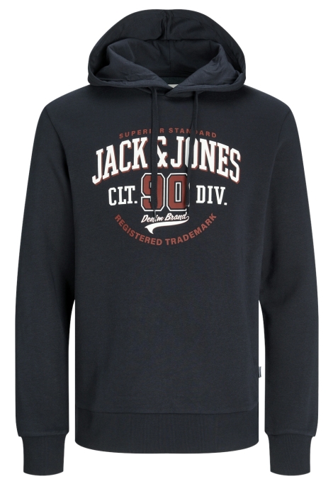 Jack & Jones jjelogo sweat hood 2 col 24/25 noos