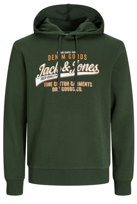 Jack & Jones jjelogo sweat hood 2 col 24/25 noos