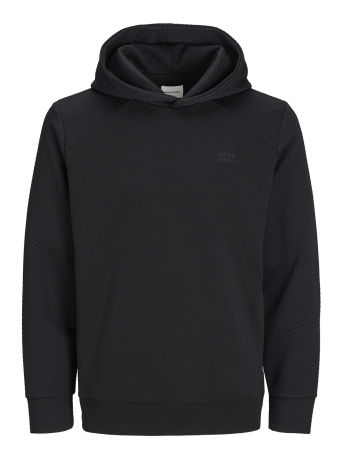 Jack & Jones Trui JJESTAPLE SWEAT HOOD 12258488 Black