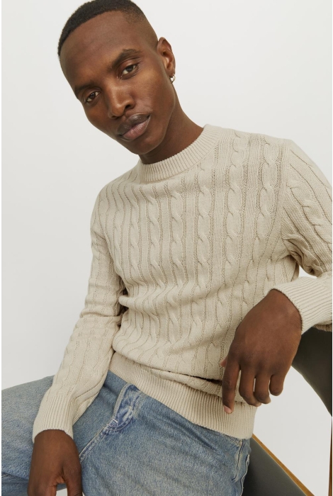 Jack & Jones jjeross knit crew neck sn