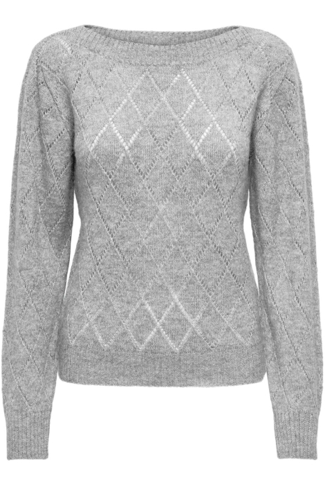 Jacqueline de Yong jdyletty l/s boat neck pullover knt