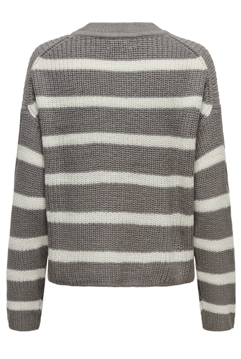 Jacqueline de Yong jdyjusty l/s stripe pullover knt no