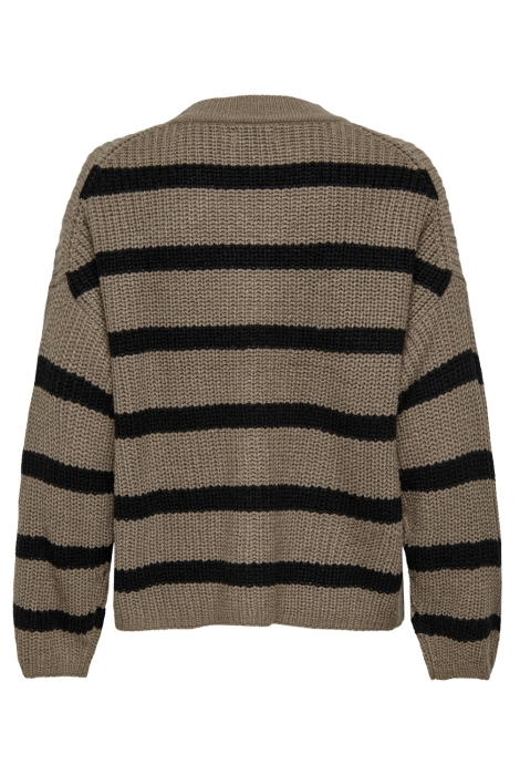 Jacqueline de Yong jdyjusty l/s stripe pullover knt no