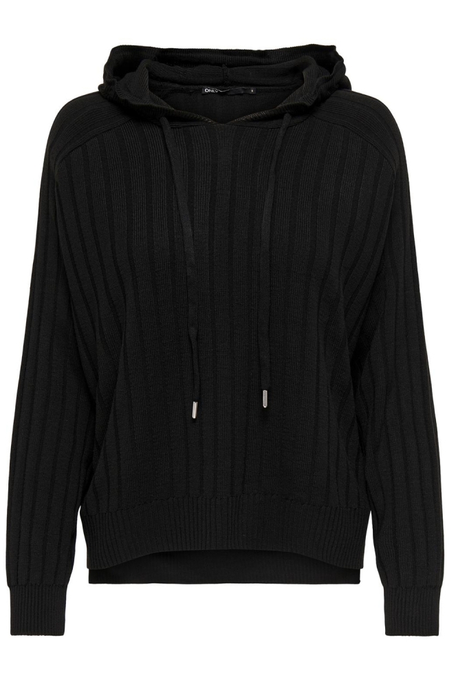 ONLNEW TESSA LS HOOD DETAIL PUL NOOS KNT 15268803 BLACK