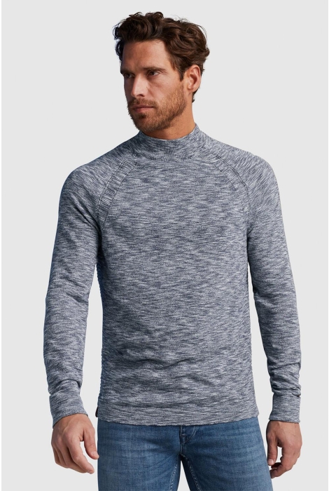 Cast Iron mock neck casual cotton