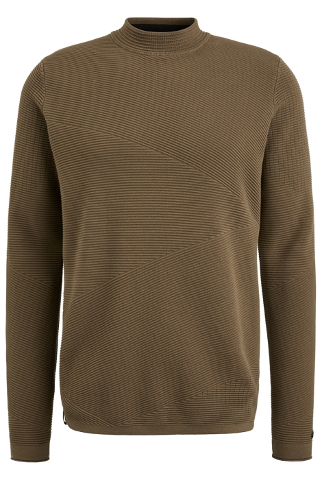 Cast Iron mock neck cotton modal mockneck