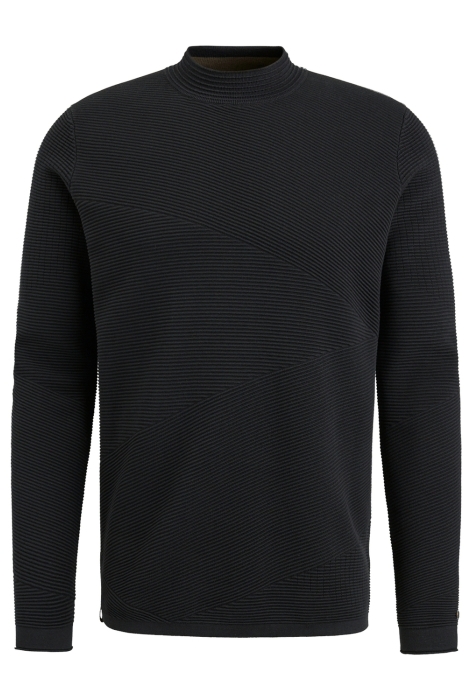 Cast Iron mock neck cotton modal mockneck