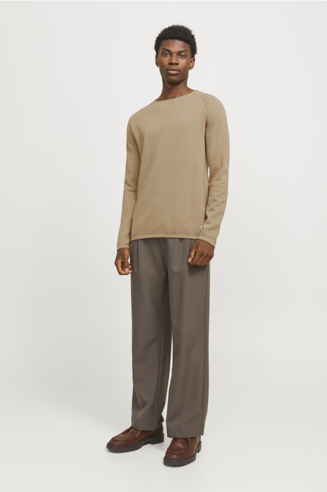 JJEHILL KNIT CREW NECK NOOS 12157321 Coriander/Twist