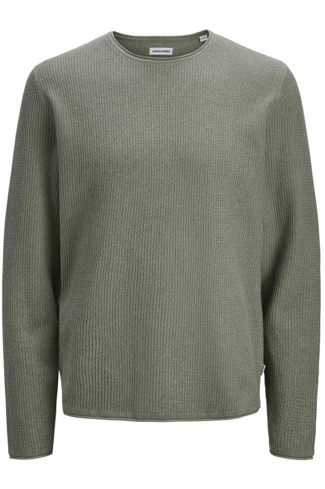 JJECOOPER KNIT CREW NECK NOOS 12258407 ICEBERG GREEN