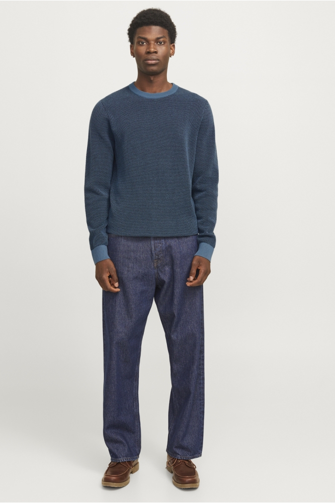 JJEGLOBE KNIT CREW NECK NOOS 12258139 OCEANVIEW