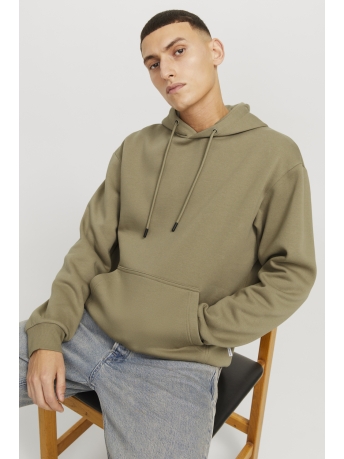 Jack & Jones Trui JJEBRADLEY SWEAT HOOD NOOS 12249340 CORIANDER