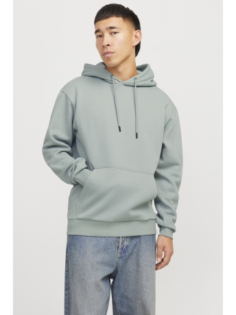 Jack & Jones Trui JJEBRADLEY SWEAT HOOD NOOS 12249340 Iceberg Green