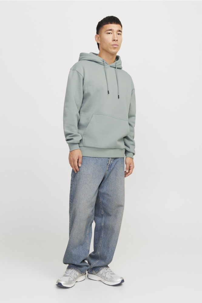 JJEBRADLEY SWEAT HOOD NOOS 12249340 Iceberg Green