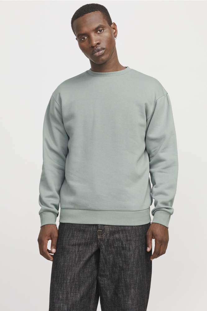 JJEBRADLEY SWEAT CREW NOOS 12249341 Iceberg Green