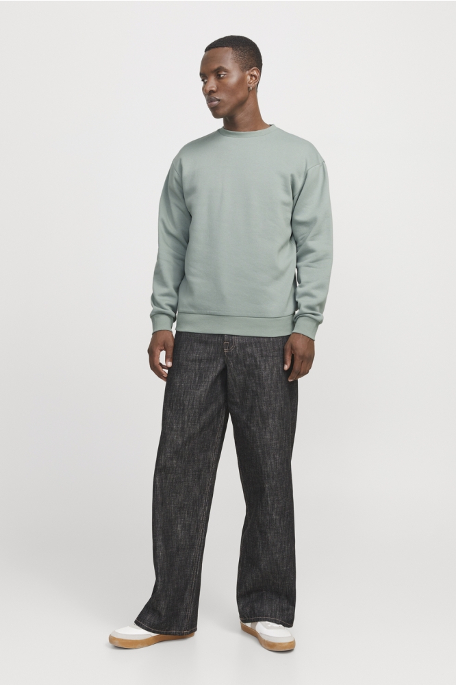 JJEBRADLEY SWEAT CREW NOOS 12249341 Iceberg Green